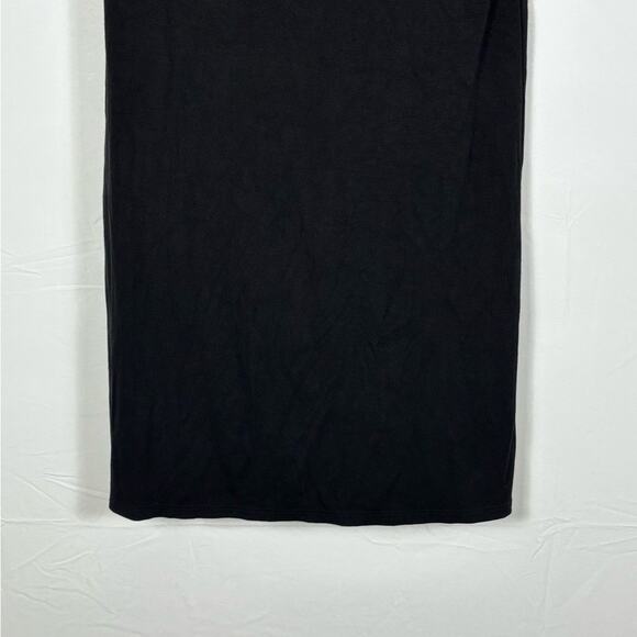 White House Black Market Dress Shift Ruffles Black Size XS Extra Small - Picture 6 of 9